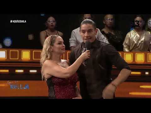 La polémica semana entre Yasmin y Darwin. Aquí se Baila, 2021.