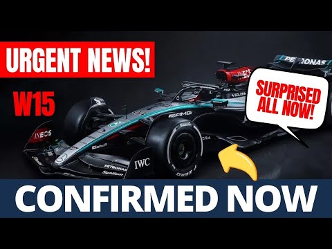 Mercedes presents W15 | Hamilton's last season car in the team - F1 News