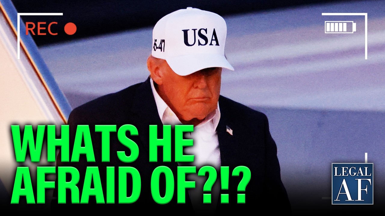 Trump AFRAID and COMMANDS DOJ to HIDE KEY Epstein LOG?!?