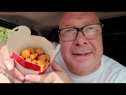 KFC Zinger Popcorn Bucket with tip.