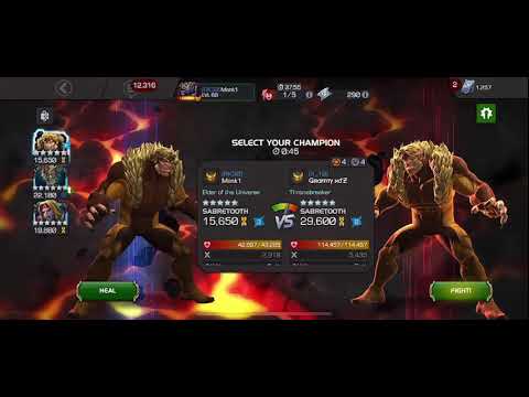 RK30 vs X_10 - Season 24 War 3 - P1 S1 Sabertooth Ramp-up