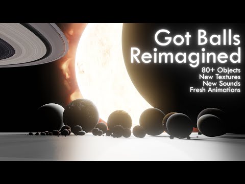 Got Balls Reimagined - Solar System Size Comparison