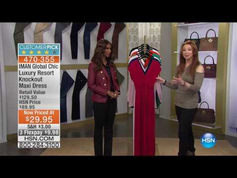 HSN | IMAN Global Chic Fashions 08.26.2016 - 11 PM