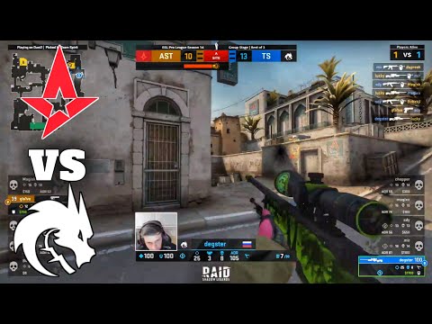 degster - 1vs2 clutch (CT - post-plant situation) | Astralis Vs Spirit | ESL Pro League
