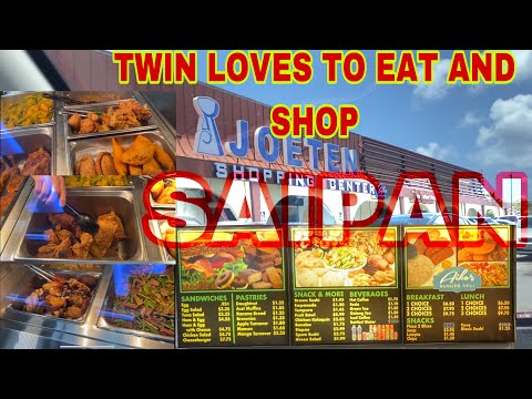 CENTRO COMERCIAL JOETEN (SAIPAN) #compras #comer #gêmeos