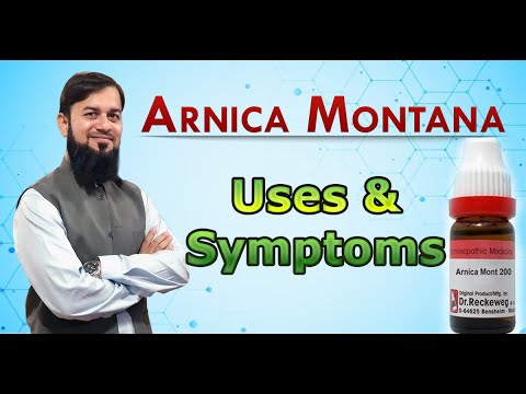 Arnica Montana Uses & Symptoms Urdu / Hindi  #homeopathicdoctor #homeopathicmedicine #arnica