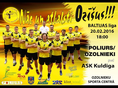 2016.02.20 VK Poliurs/Ozolnieki vs ASK/Kuldiga 3. seta galotne