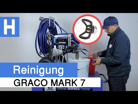 Graco Mark 7 Reinigung & Konservierung - perfekt für lange Standzeiten!