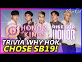 POPULAR ESPORT PLAYERS Get EXCITED With SB19 On HONOR OF KINGS KIC 2025