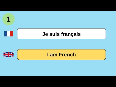Master Everyday French: 25 Essential 'JE SUIS' Phrases for Beginners