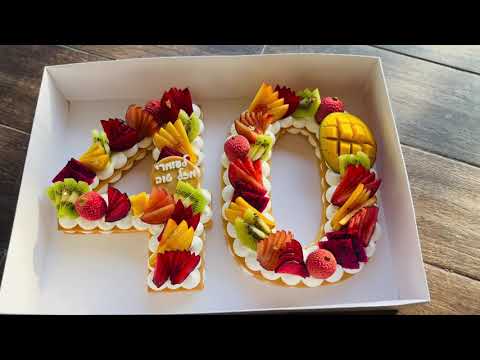 עוגת מספרים 40 - תמונה מהסרטון