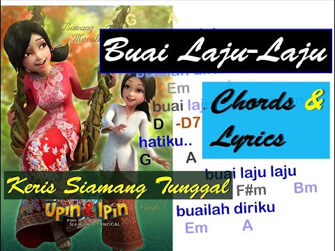 BUAI LAJU-LAJU - Ernie Zakri | OST Upin & Ipin : Keris Siamang Tunggal | Chord & Lirik