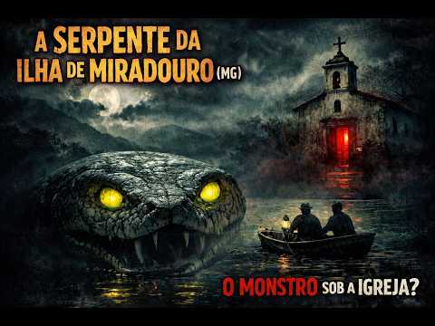 A Serpente da Ilha de Miradouro (MG) | A Lenda da Criatura que Vive Sob a Igreja na Zona da Mata