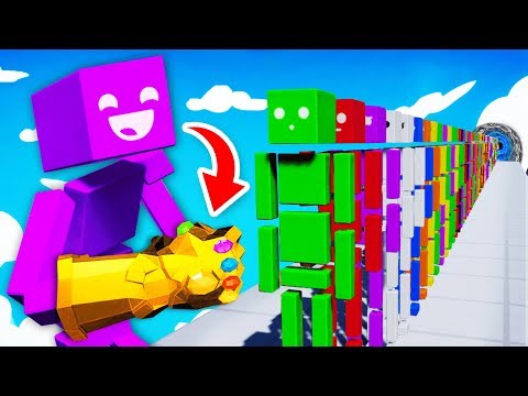 Assembling NEW INFINITY GAUNTLET To DESTROY RAGDOLLS