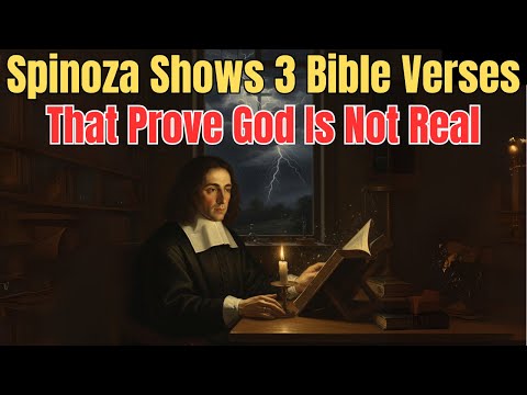 Spinoza Reveals 3 Biblical Passages That Destroy the Myth of God