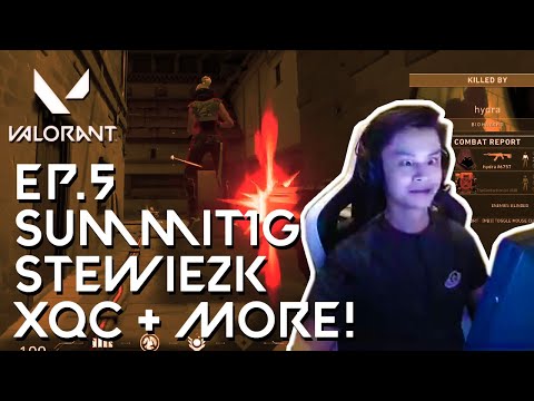 Top VALORANT Moments #05 (ft. Summit1g, Stewie2k, xQc, DrDisrespect, LilyPichu, forsen AND MORE!!)