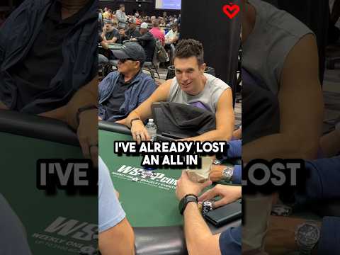 30min into the #WSOP Main Event and Doug Polk has….
