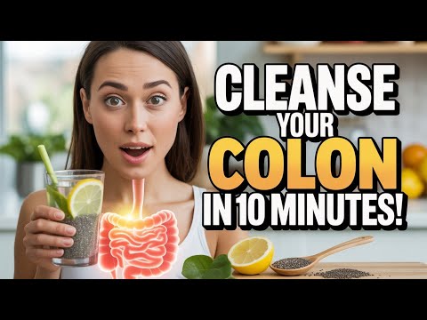 Drink Just 1 Glass and Cleanse Your Entire Colon in 10 Minutes | Natural Detox for Bloating