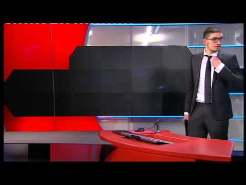 NOS - Indringer NOS: Begin live-uitzending Den Haag (29-1-2015)