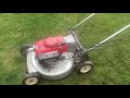 Test Run Honda HR214 Lawnmower GXV120 Engine Piston Rings Replacement Part 2
