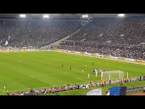 GOL DI VECINO Last moment with Curva Nord.. Lazio vs Inter 2017/2018