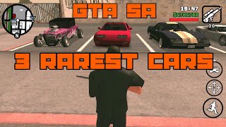 GTA SA IOS | 3 Rarest Cars and How to Get Them (No Cheats used)