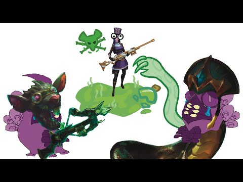 Why Twitch + Cassiopeia Is the MOST ABUSIVE Bot Lane Duo