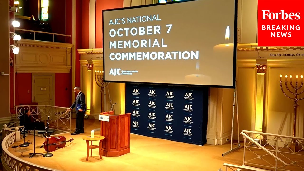 American Jewish Committee Holds National October 7 Memorial Commemoration