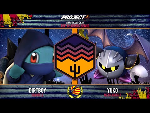 Smash Camp 2025 Top 8: Dirtboy (Squirtle) vs Yuko (Meta Knight) Losers Semis