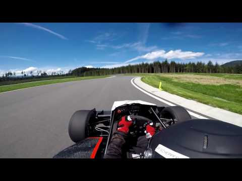 UVic Formula SAE Best Lap at Vancouver Island Motorsport Circuit Peter de Schepper