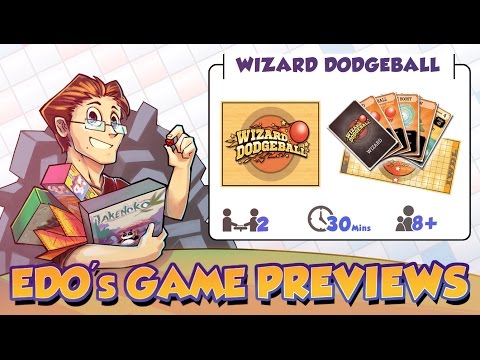 Edo's Wizard Dodgeball Board Game Preview