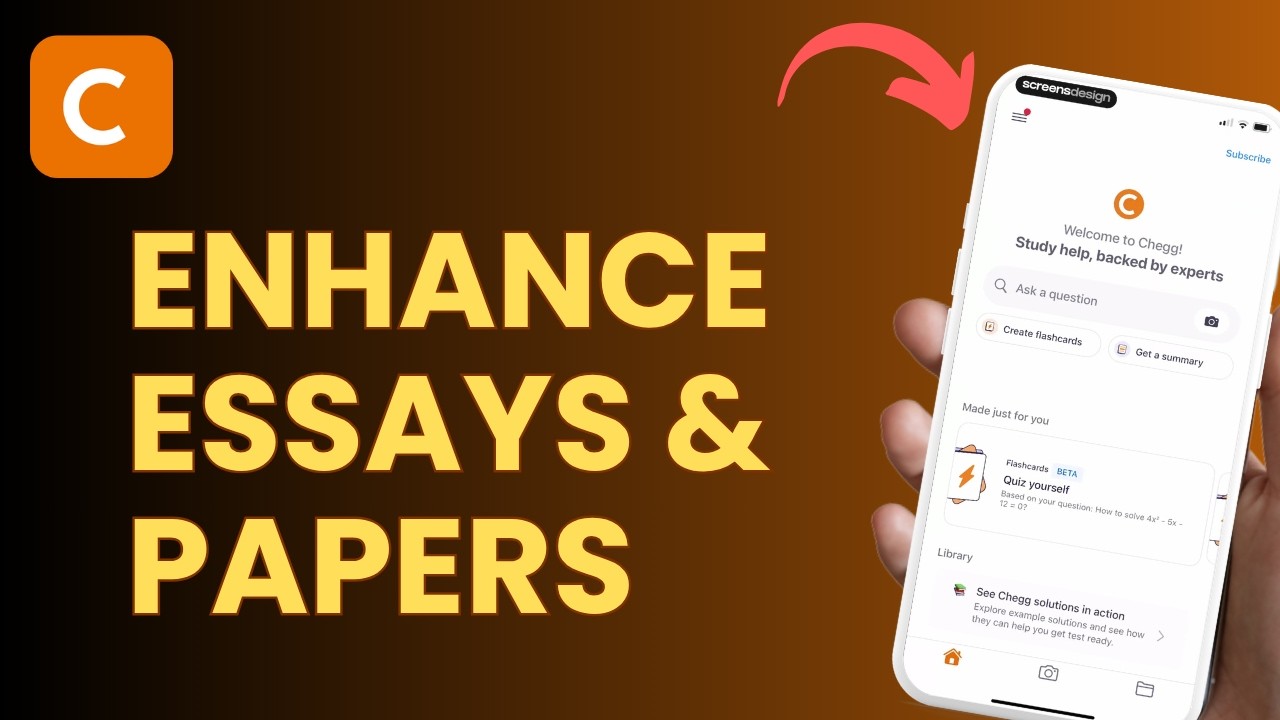 How to Use Chegg Writing for Essays & Papers