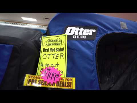 2017 NEW OTTER Ice Shanty Lineup!