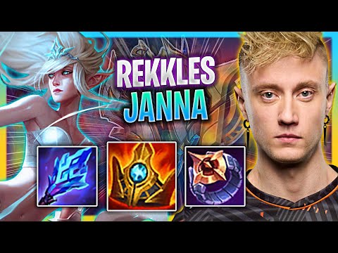 REKKLES BRINGS BACK JANNA! | FNC Rekkles Plays Janna Support vs Rakan!  Season 2023