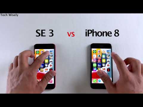iPhone SE 3 vs iPhone 8 | SPEED TEST