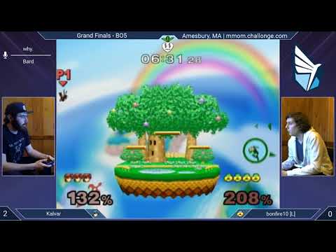 MMOM139 SSBM - Kalvar [W] (Marth) vs. bonfire10 [L] (Sheik) - Melee GF