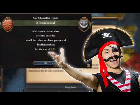 That's Gotta be the BEST EU4 Pirate I've EVER Seen