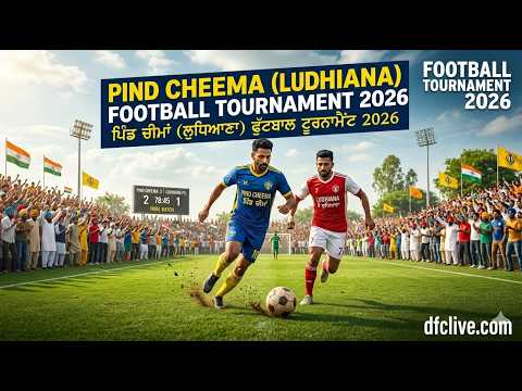 [LIVE] Cheema (Ludhiana) Football Tournament (05 March 2026)
