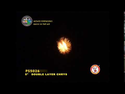 SB125CK12 - 5 INCH SHELL - WIZARD FIREWORKS - PS5026