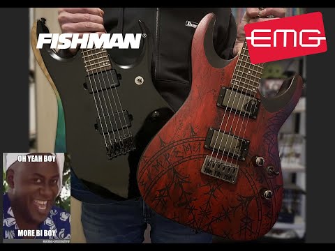 Emg Het set v.s. Fishman Fluence Modern (only Distortion)