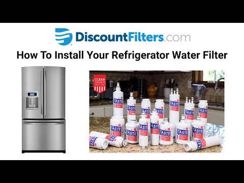 How to install your Refrigerator Water Filter