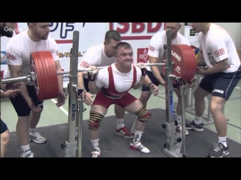 Danilov & Gladkikh, sq+bp+dl. IPF Worlds 2015 @66kg