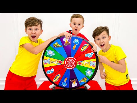 Senya and Niki - Kids story about Magic Wheel