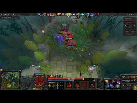 DOTA 2 Alchemist VS Bloodseeker 1 v 1