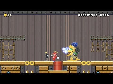 Koopaling Levels: "Ludwig's Mecha Airship Armada" by, H0glu5s