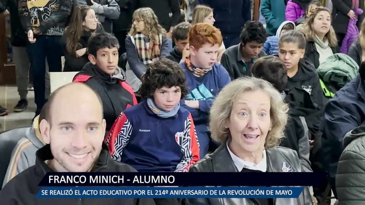 2024 05 24 ACTO REVOLUCION DE MAYO PALABRAS DE FRANCO MINICH