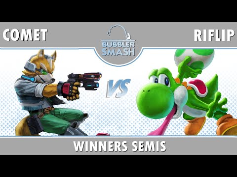 comet (Fox) vs Riflip (Yoshi) - Bubbler Smash Invitational Winners Semis