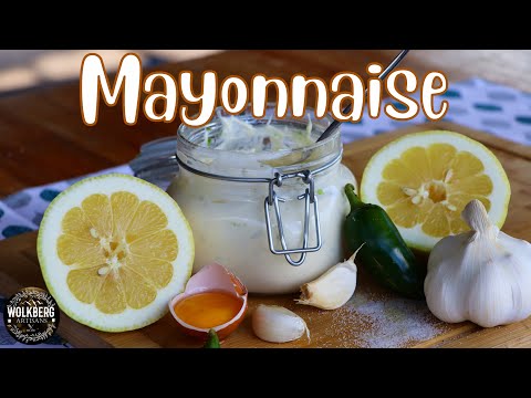 How to make homemade Mayonnaise recipe | The Best Jalapeno dipping sauce recipe | French Cooking