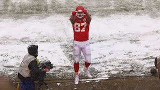 Chiefs Passing in a Snowstorm (All-22)