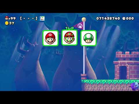 Super Mario Maker 2 🔧 Endless Challenge 2537 - 2544